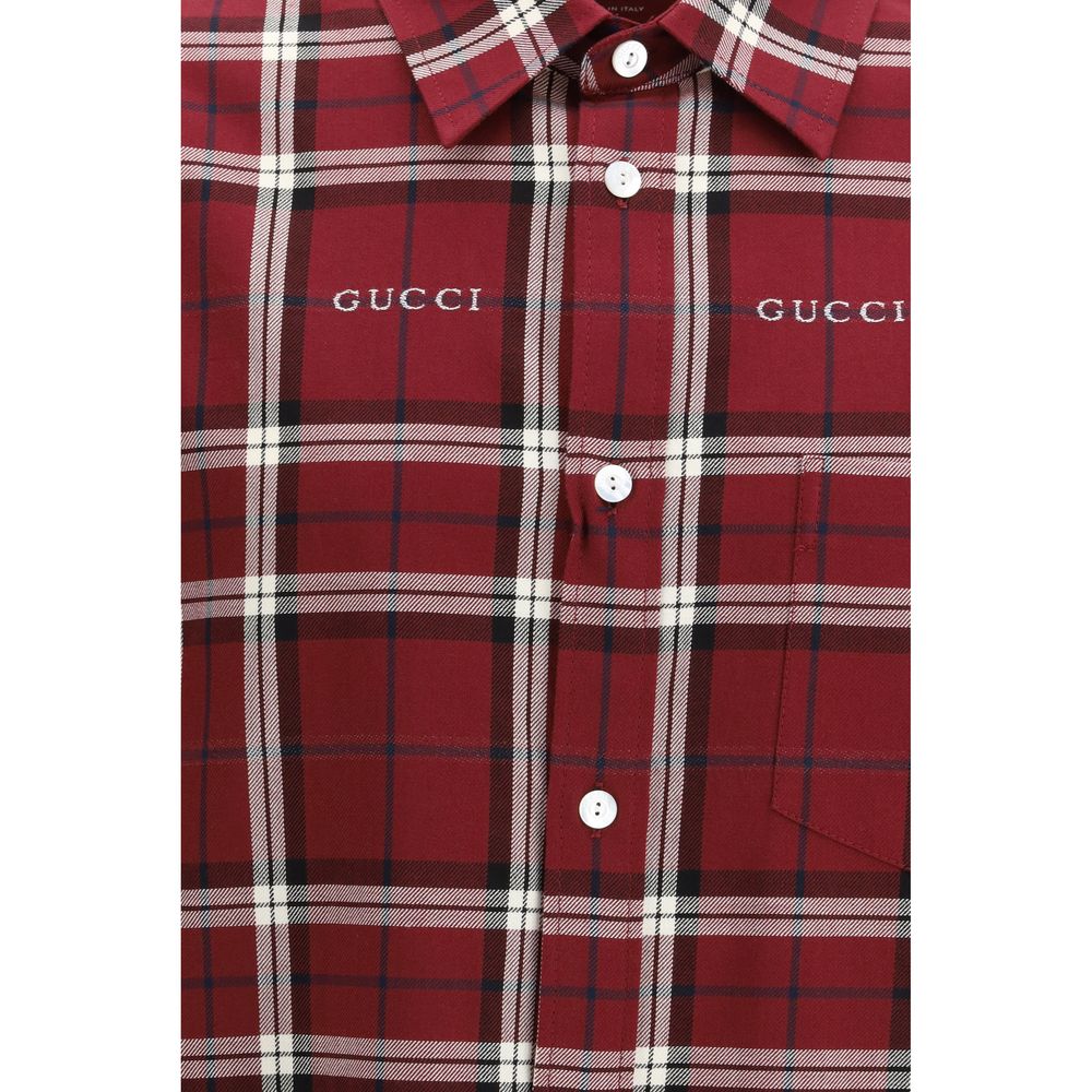 Gucci Multicolor Cotton Pattern Shirt – Designer Luxury Couture
