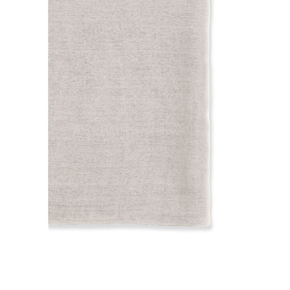 Brunello Cucinelli Beige Cashmere Scarf - Artisanal Luxury Accessory