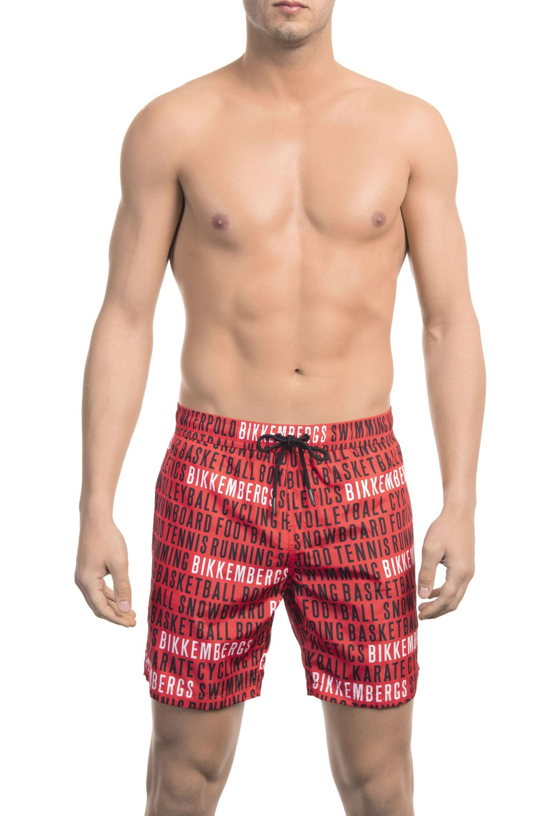 Bikkembergs Multicolor Swim Shorts - Artisanal Luxury Swimwear