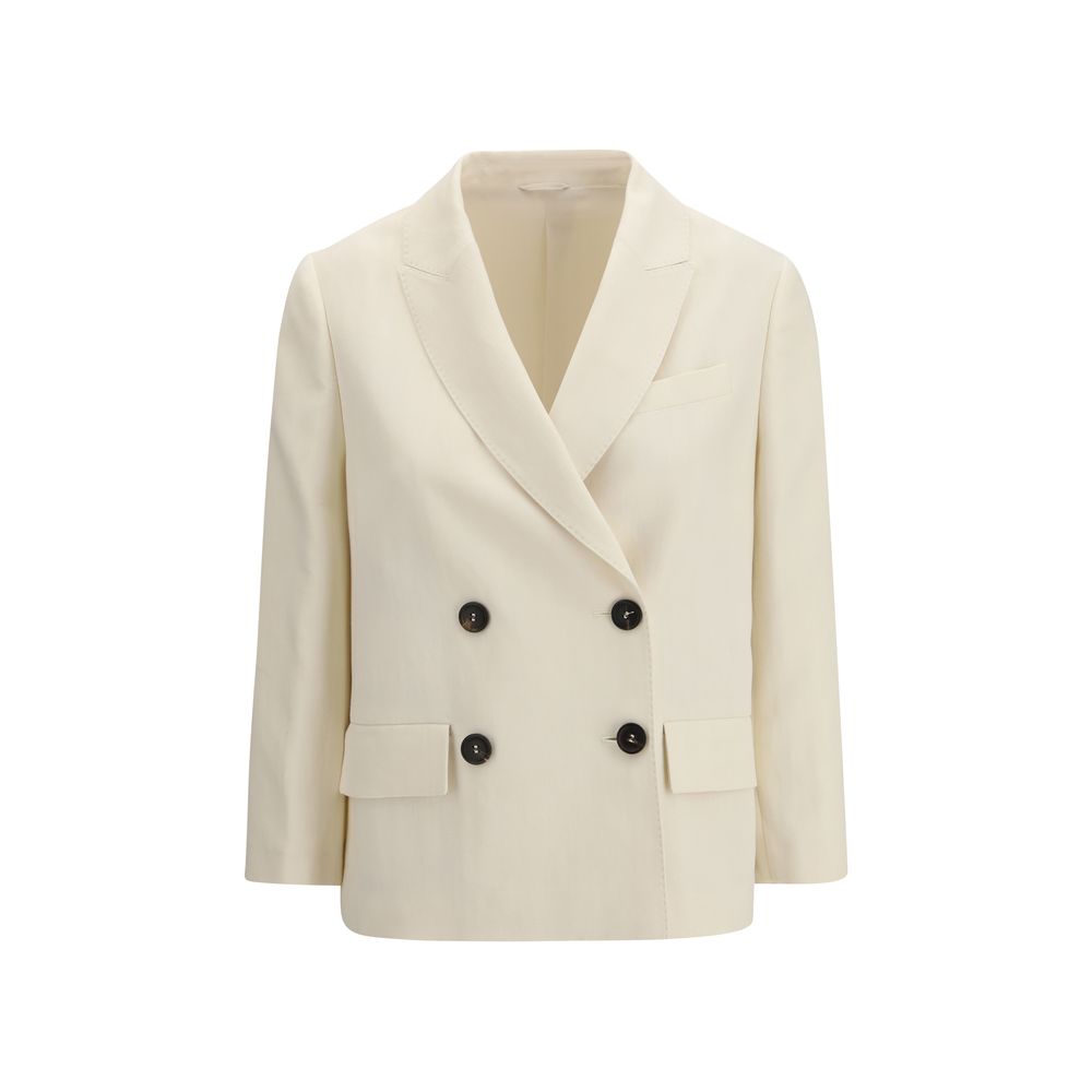 Brunello Cucinelli Fluid Twill Jacket - Timeless Luxury Elegance