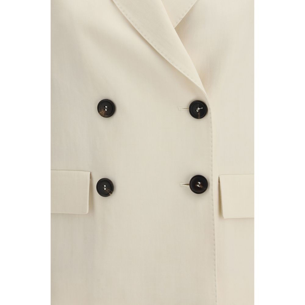 Brunello Cucinelli Fluid Twill Jacket - Timeless Luxury Elegance