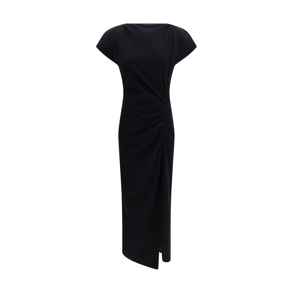 Isabel Marant Nadela Dress - Luxurious Black Cotton Elegance
