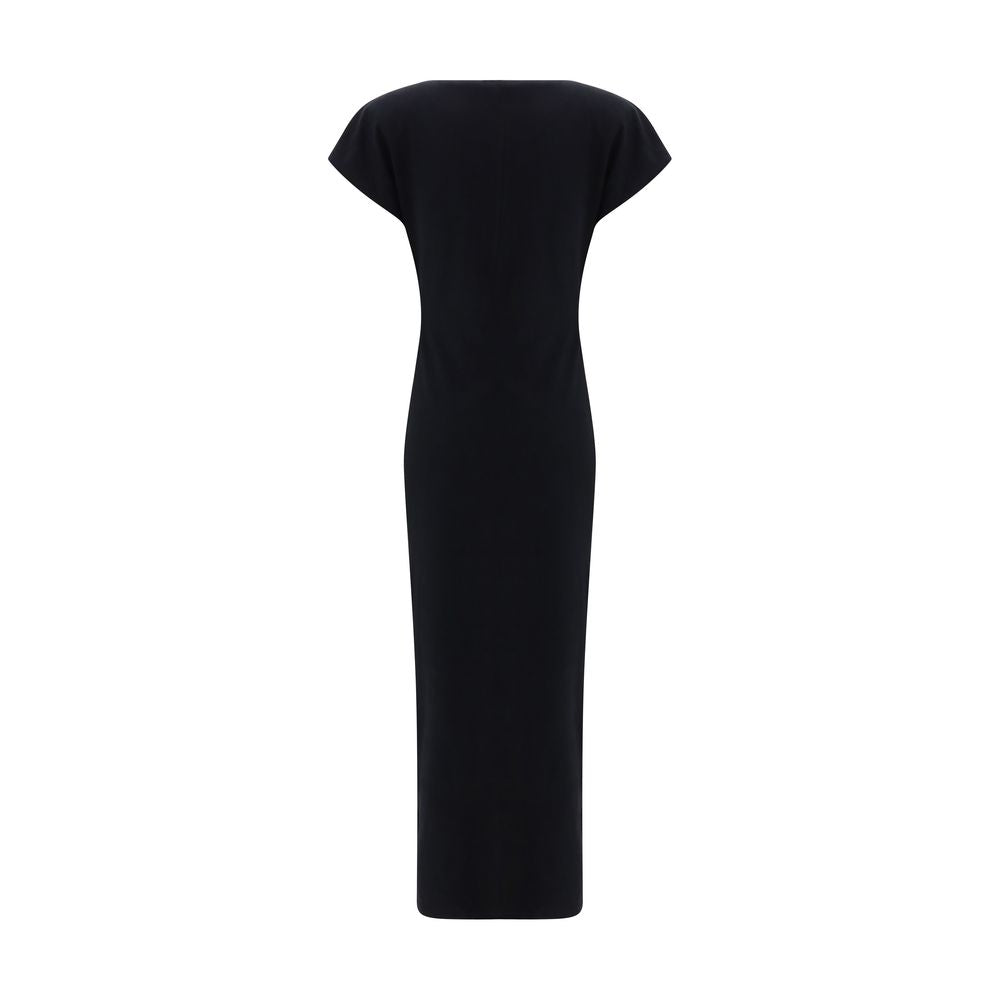 Isabel Marant Nadela Dress - Luxurious Black Cotton Elegance