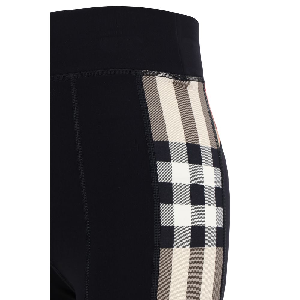 Burberry Black Elastane Leggings