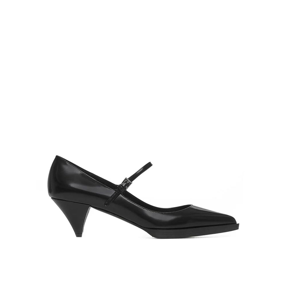 Experience the exquisite allure of Prada Black Calfskin High Heel Pumps, a testament to Italian craftsmanship, blending luxury and elegance for the discerning individual.