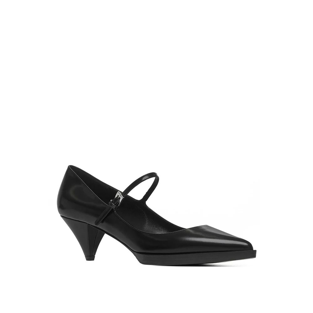 Experience the exquisite allure of Prada Black Calfskin High Heel Pumps, where Italian craftsmanship meets luxurious design, elevating every step with timeless elegance.