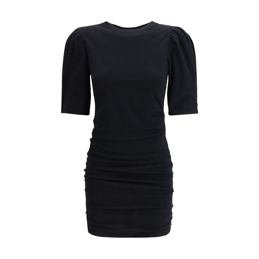 Isabel Marant Black Cotton Casual Dress - Effortless Luxury Style