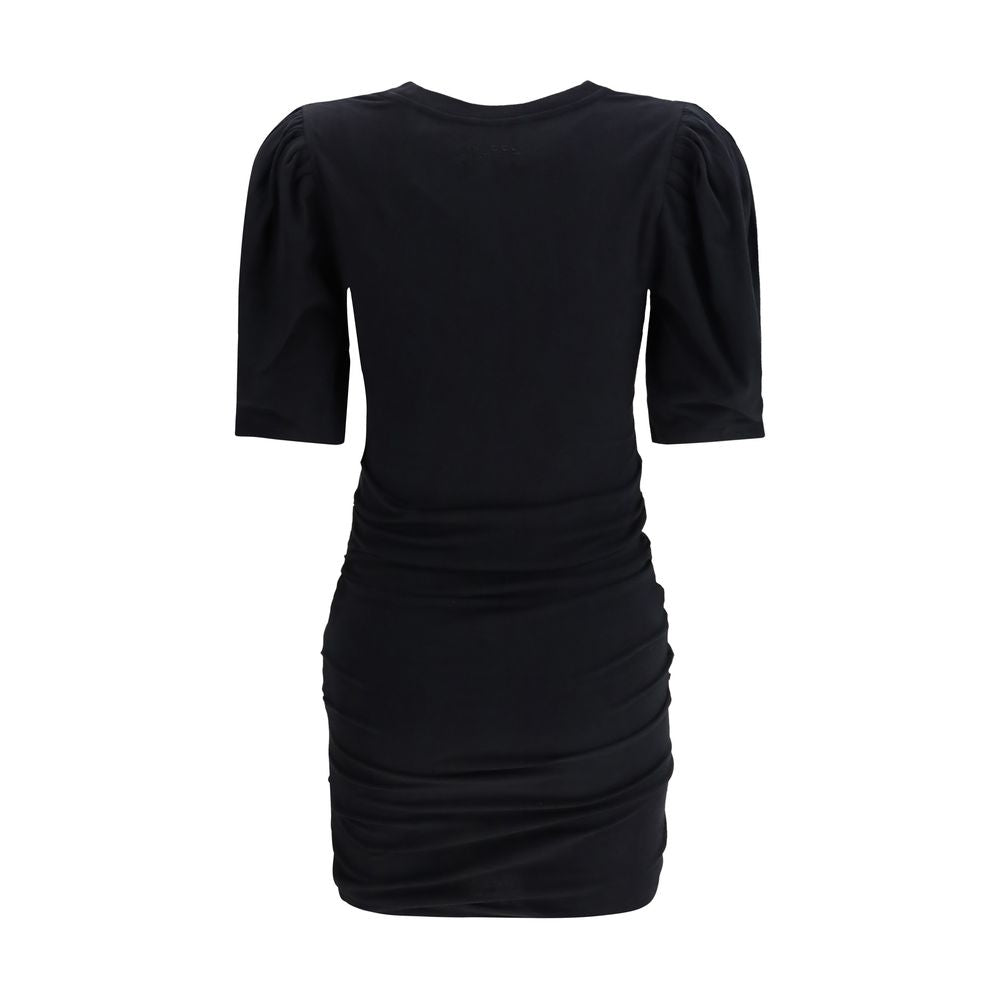 Isabel Marant Black Cotton Mini Dress - Effortless Luxury Elegance
