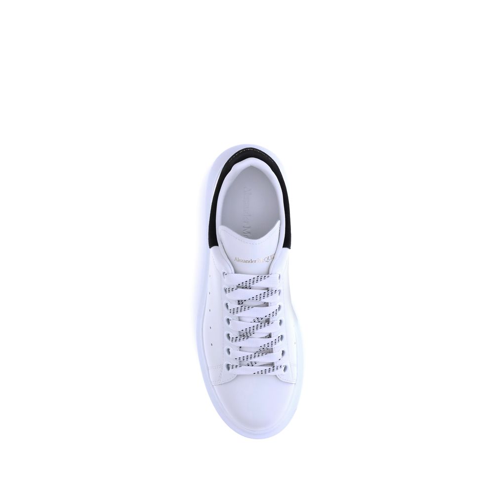 Experience the allure of Alexander McQueen's White Calf Leather Bos Taurus Platform Sneakers, where exquisite craftsmanship meets luxurious comfort, perfect for the discerning connoisseur.