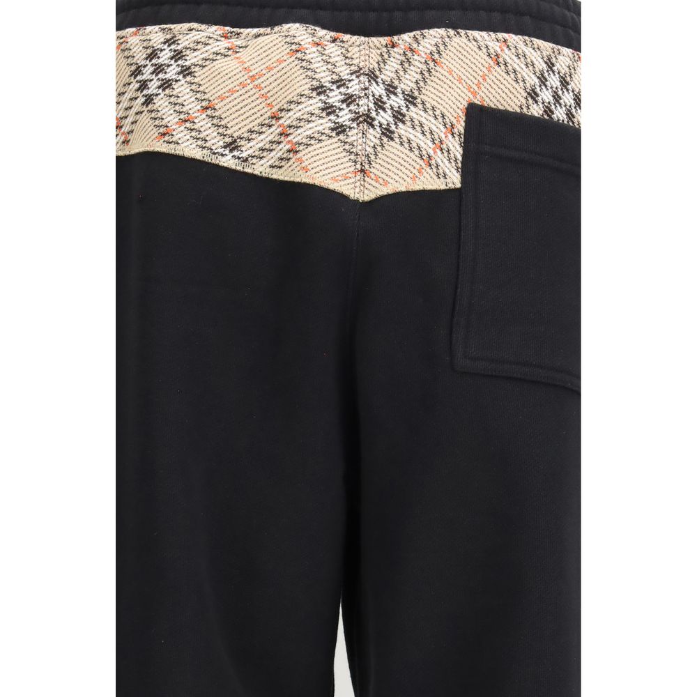 Burberry Black Cotton Joggers – Luxurious Designer Leisurewear