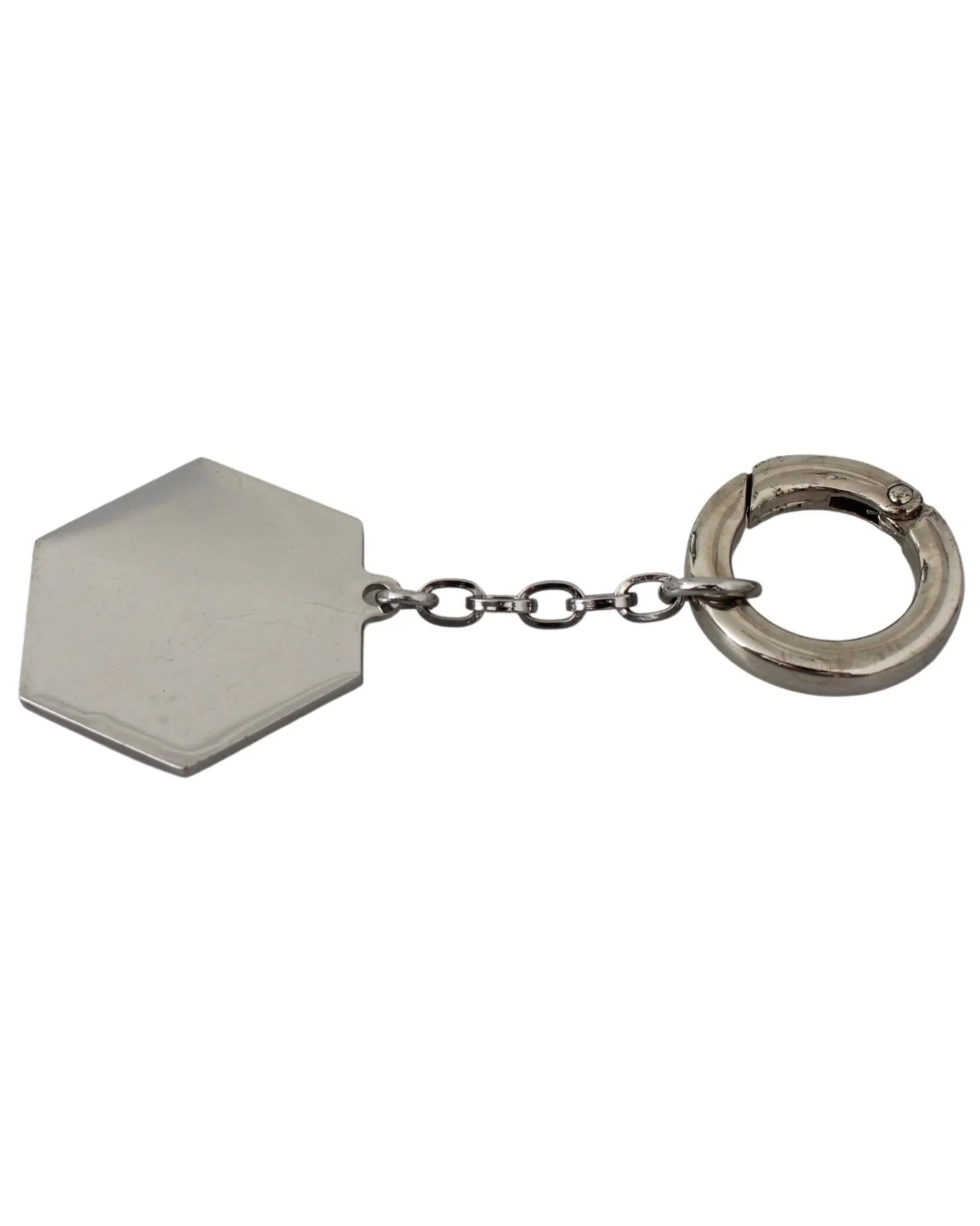 Ferre Blue Metal Keychain – Artisanal Luxury Accessory