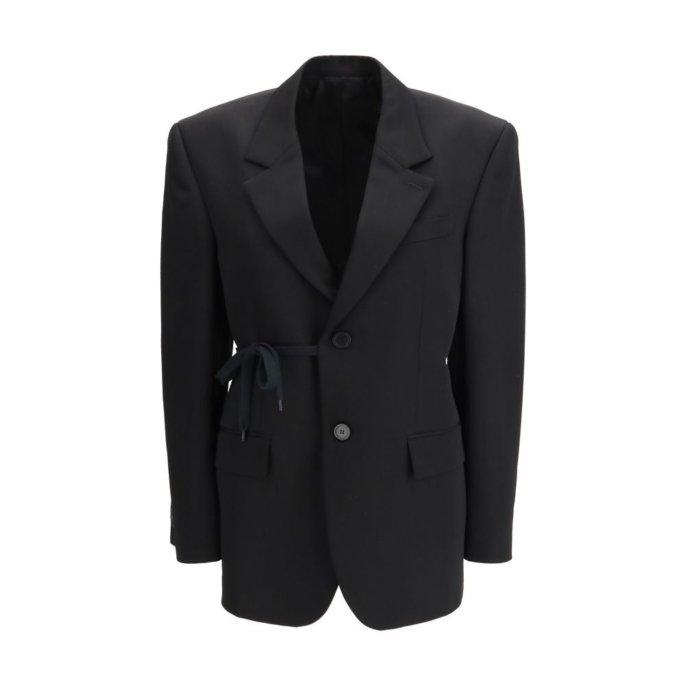 Balenciaga Black Wool Jacket - Timeless Luxury Tailoring