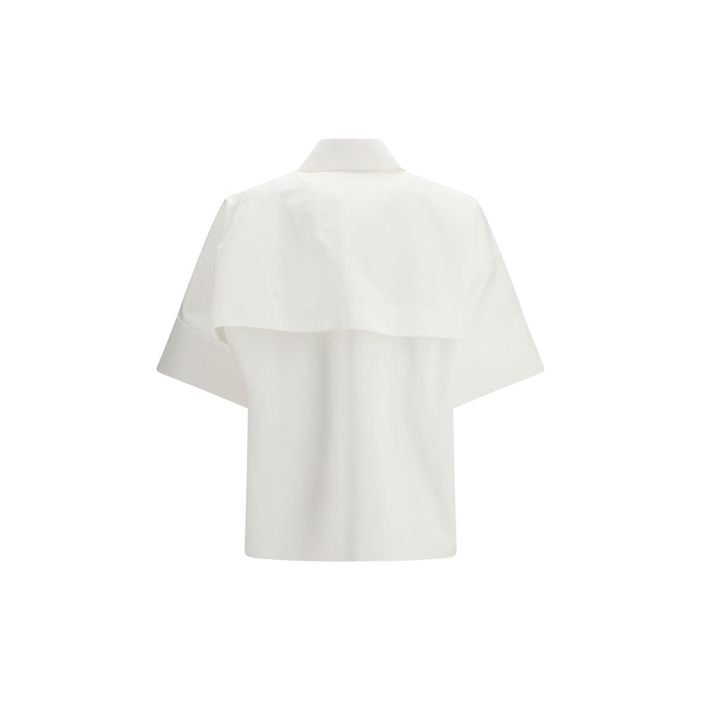 Givenchy White Cotton Shirt – Exquisite Couture Elegance