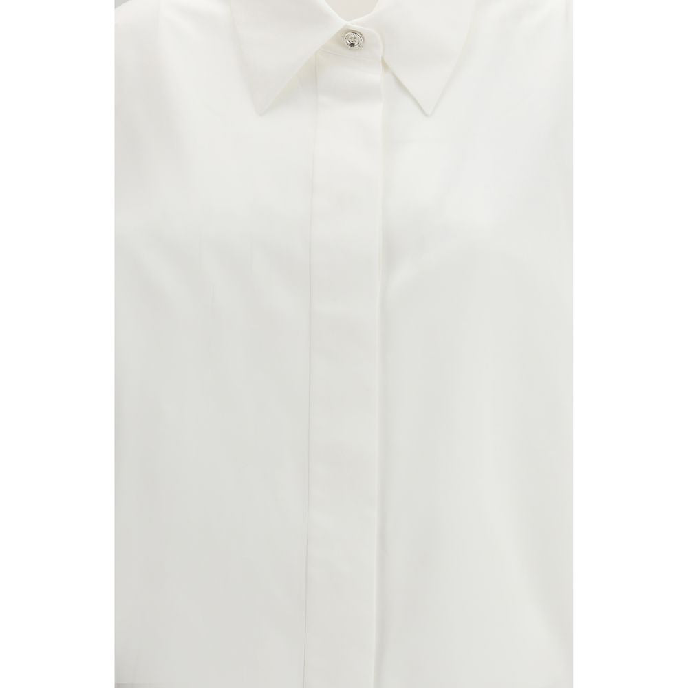 Givenchy White Cotton Shirt – Exquisite Couture Elegance