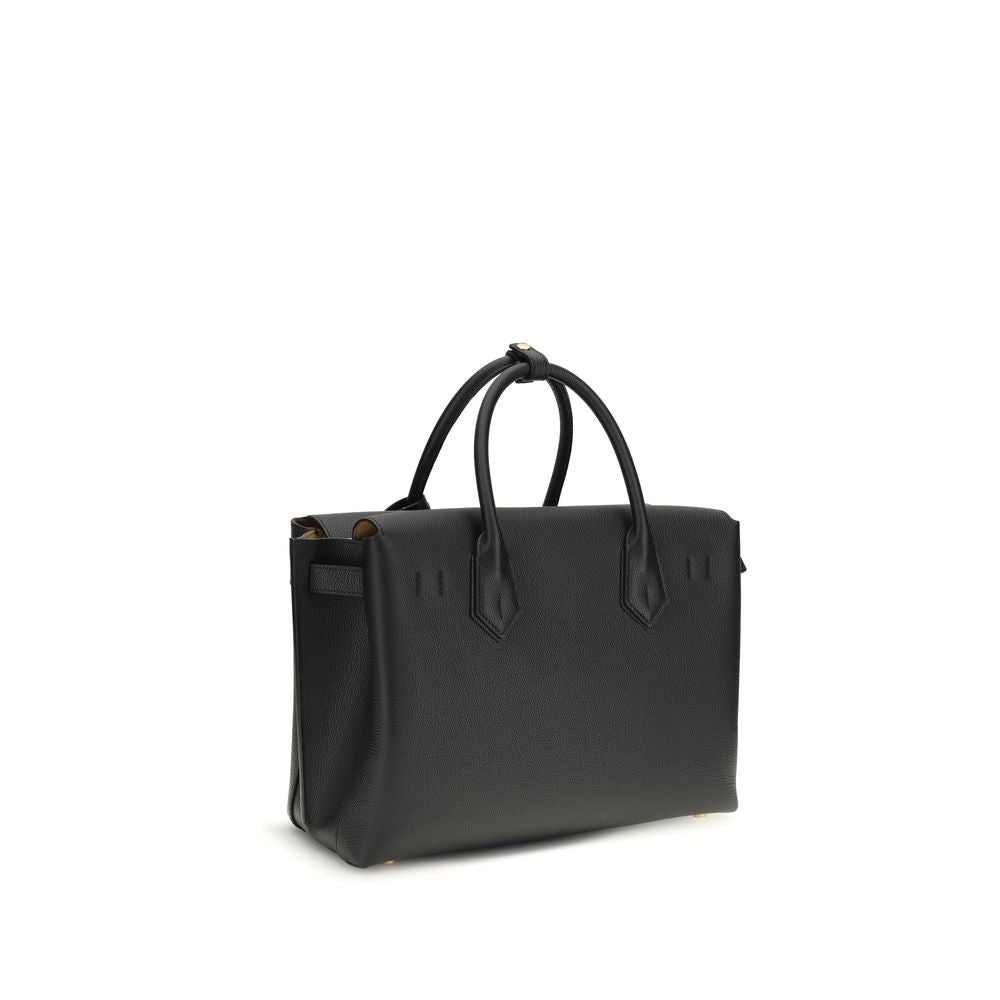 MCM Black Calf Leather Bos Taurus Shoulder Bag - Timeless Luxury