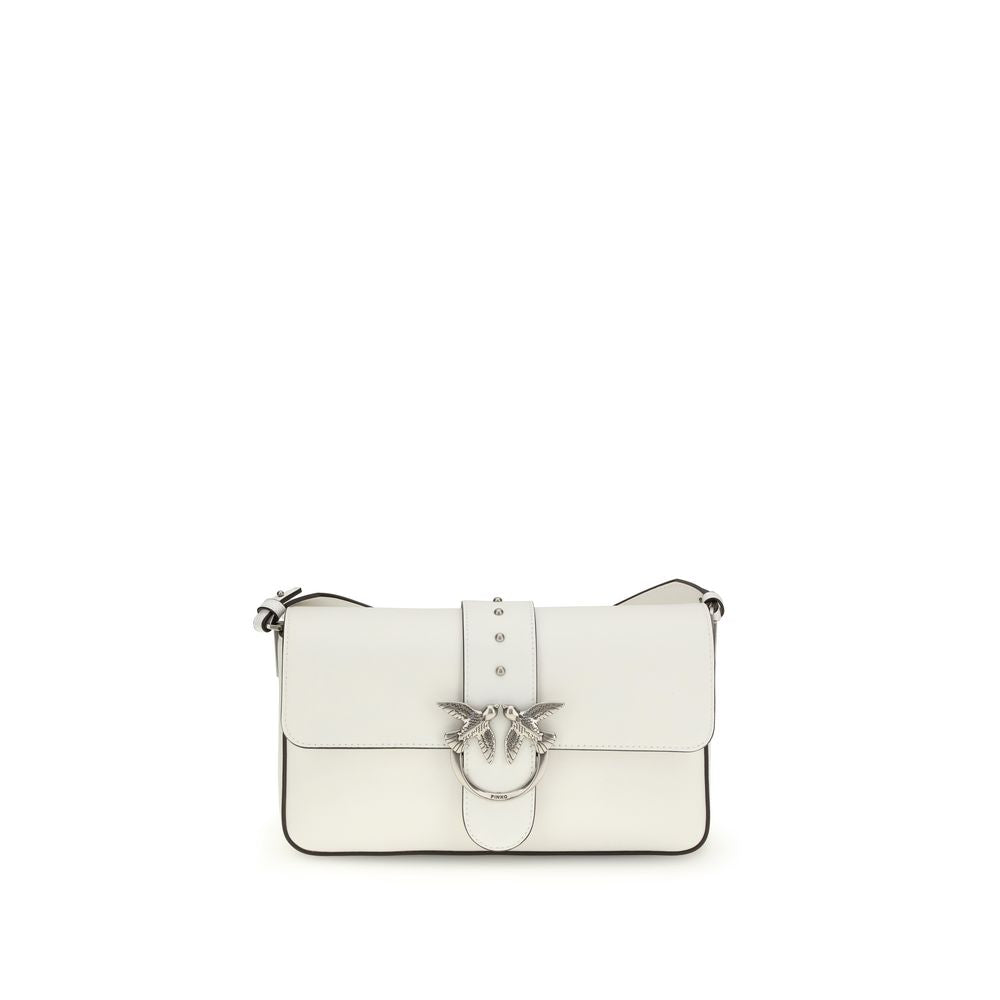 PINKO White Leather Wallet - Timeless Elegance for the Discerning