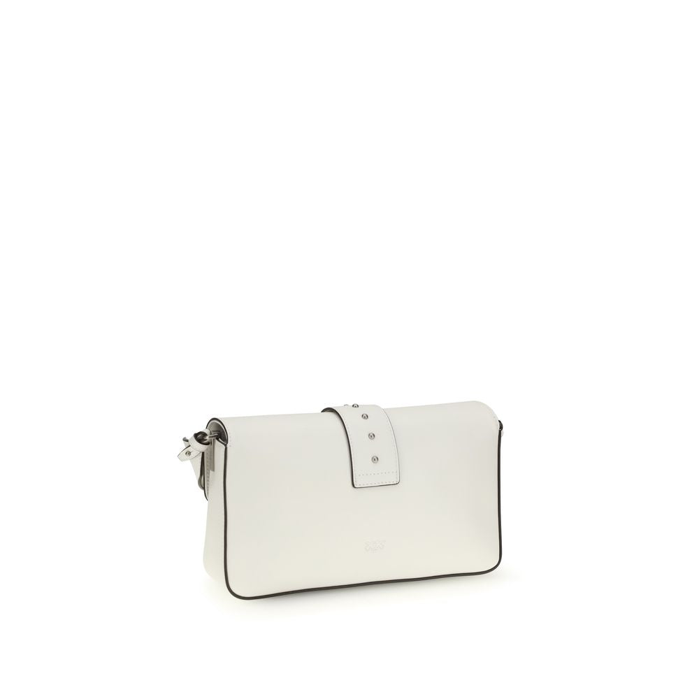 PINKO White Leather Wallet - Timeless Elegance for the Discerning