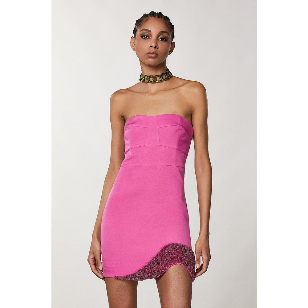 Patrizia Pepe Light Purple Orchid Dress - Exquisite Luxury Attire