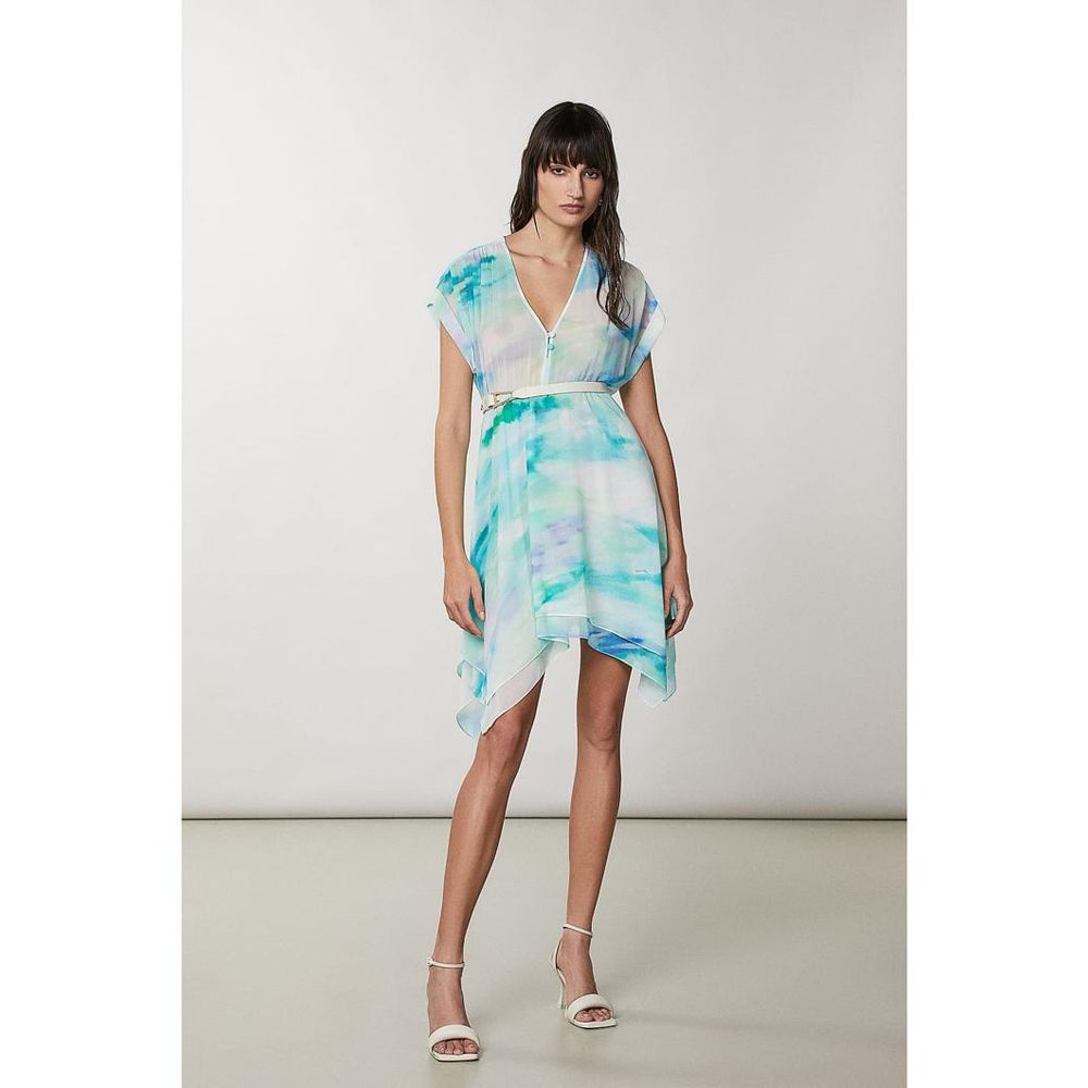 Patrizia Pepe Aquatic Camu Dress - Luxury Casual Elegance