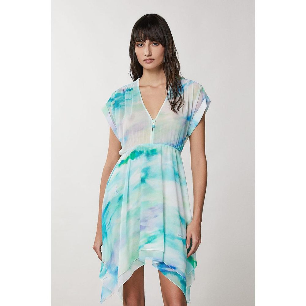 Patrizia Pepe Aquatic Camu Dress - Timeless Luxury Elegance