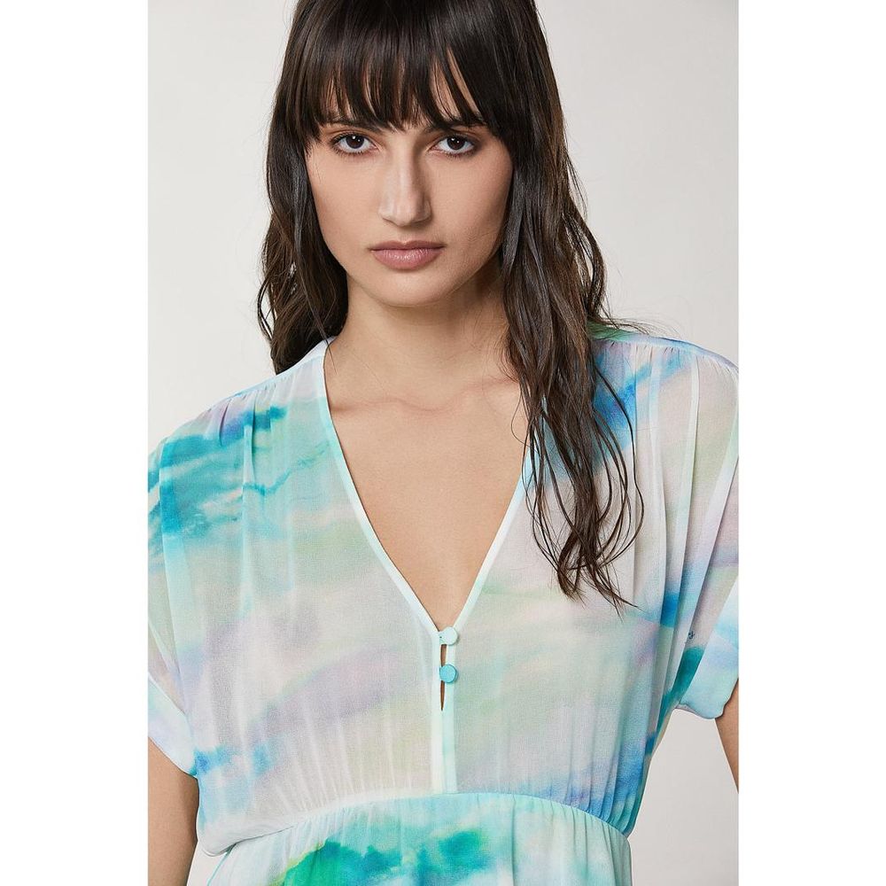 Patrizia Pepe Aquatic Camu Dress - Timeless Luxury Elegance