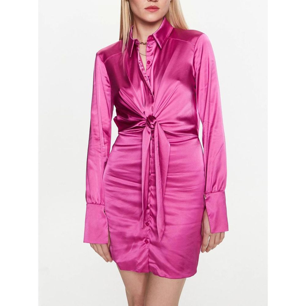 Indulge in the Patrizia Pepe Purple Viscose Casual Dress, a luxurious blend of elegance and comfort, perfect for those who embrace refined sophistication in every moment.
