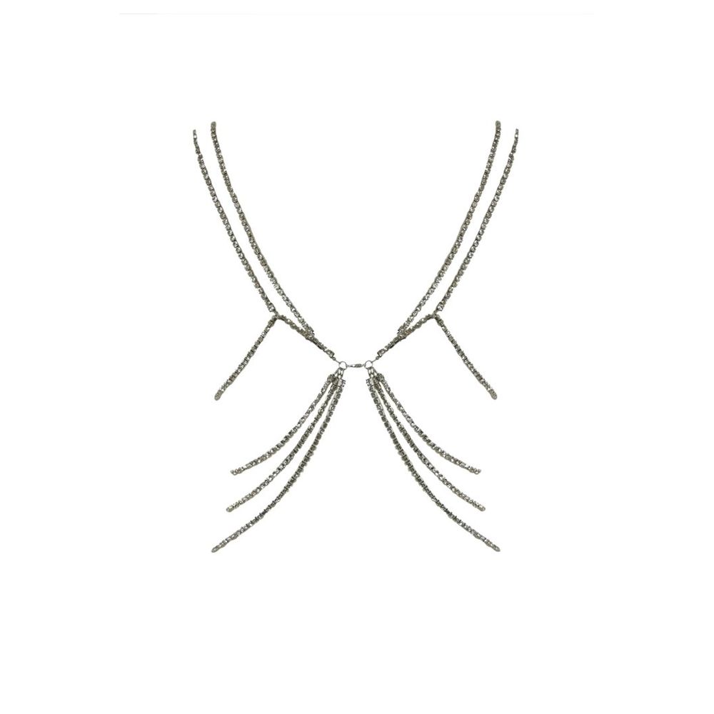 Patrizia Pepe White Copper Bra - Artisanal Luxury Redefined