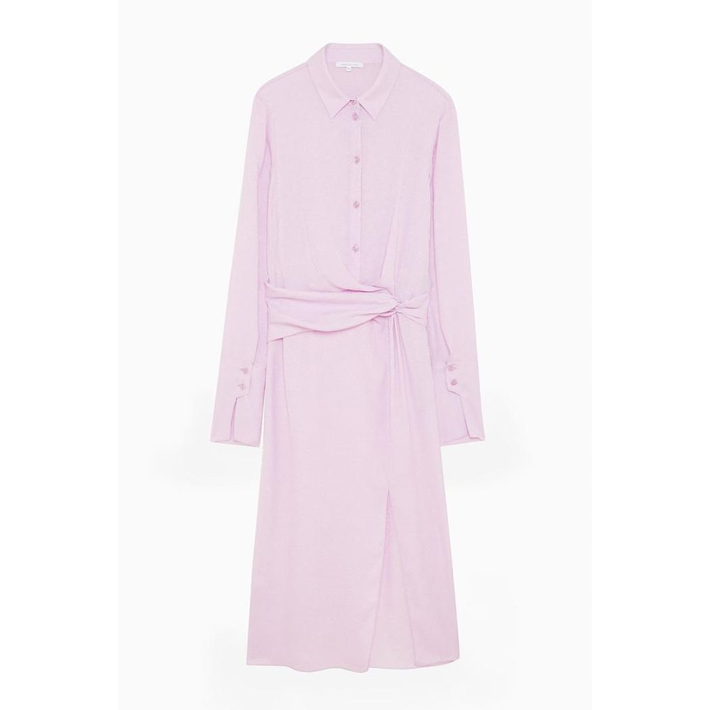 Patrizia Pepe Purple Copper Casual Dress - Timeless Elegance