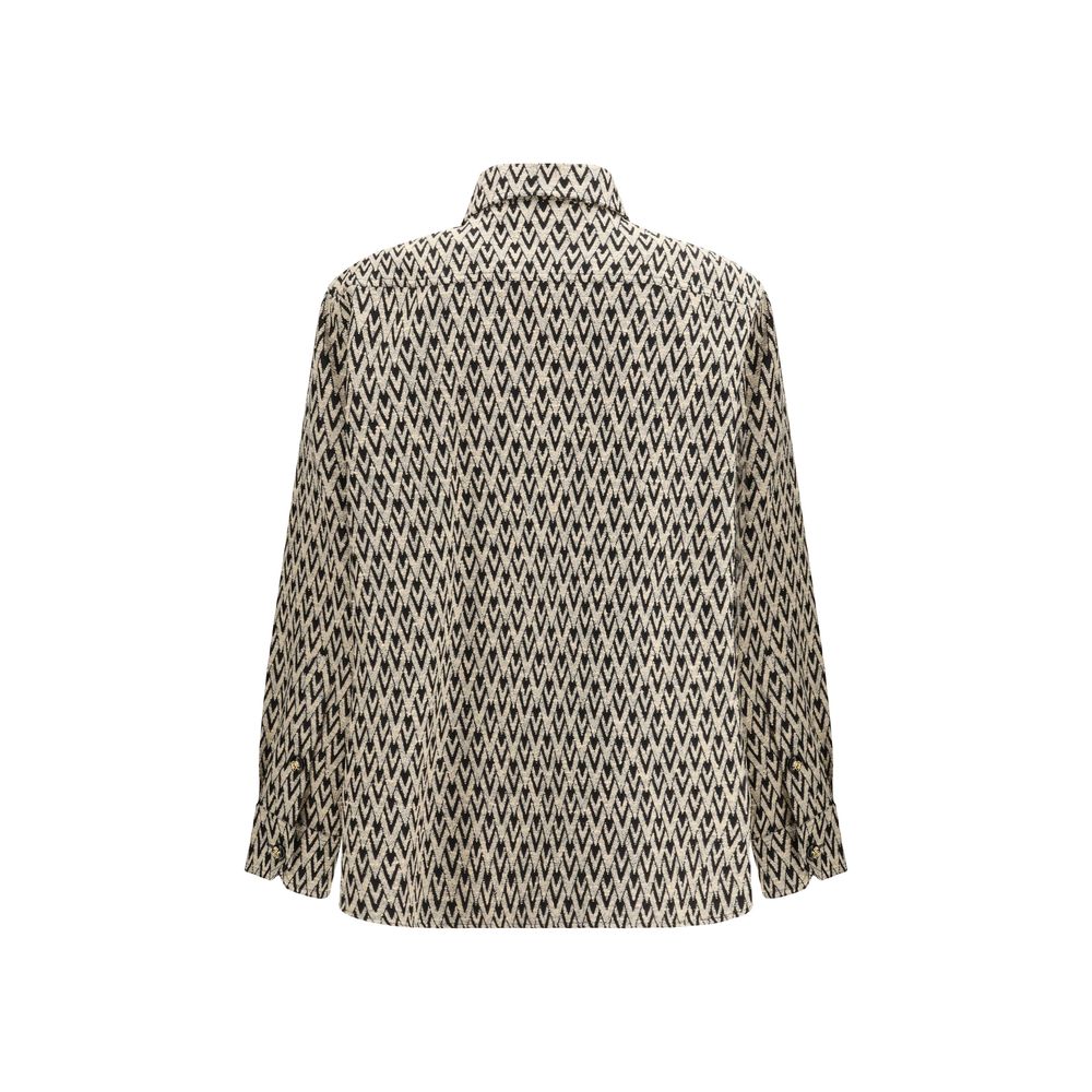 Valentino Multicolor Cotton Jacket - Timeless Haute Couture Elegance