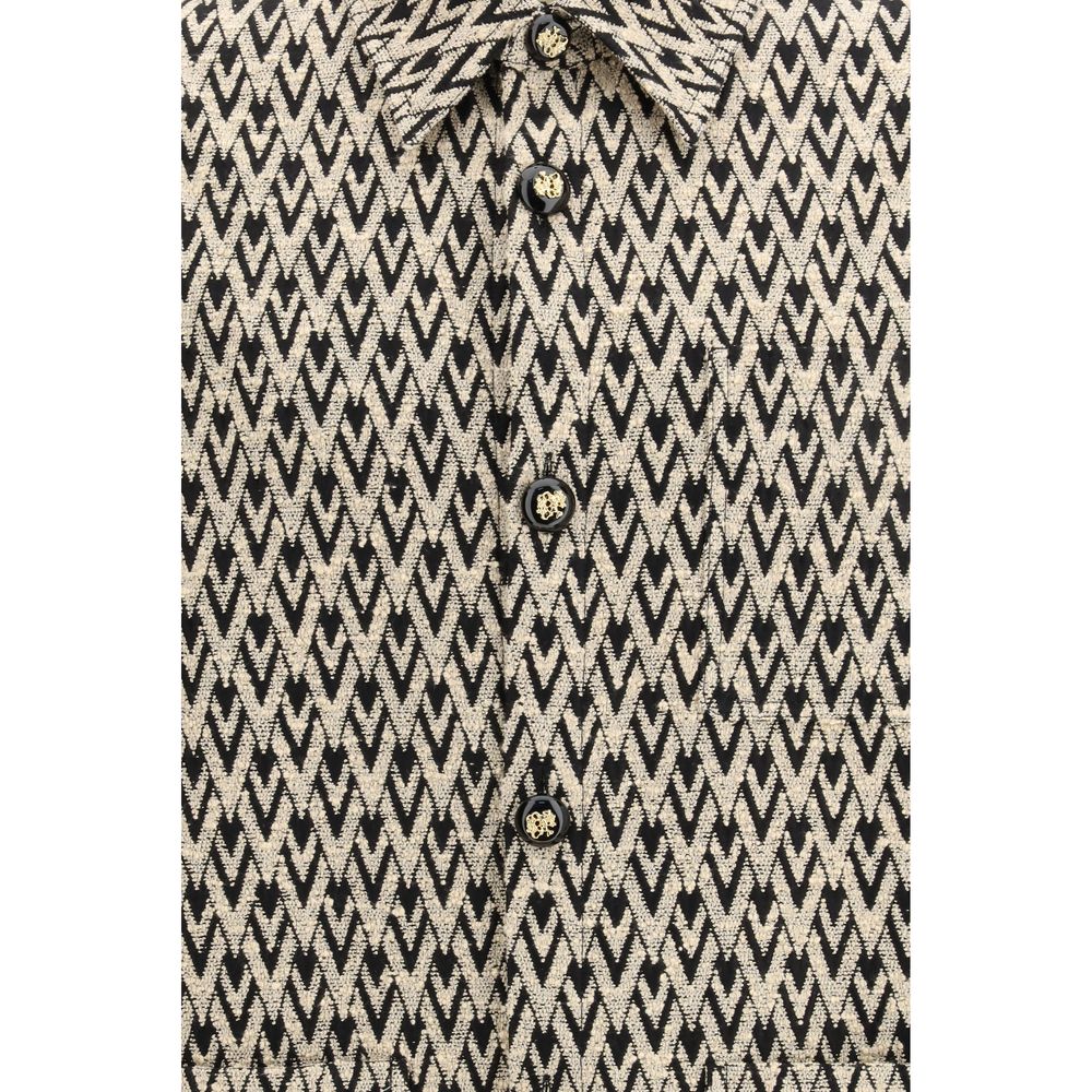 Valentino Multicolor Cotton Jacket - Exquisite Haute Couture Luxury