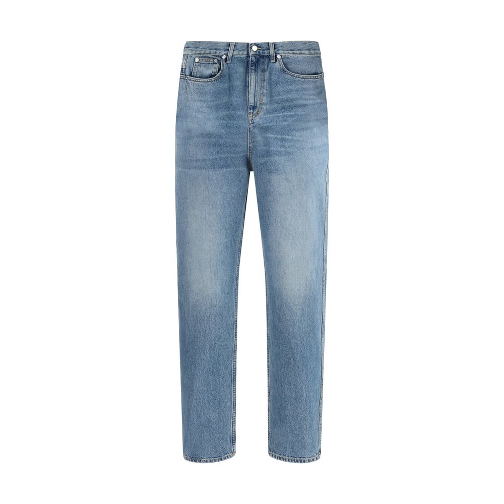 Gucci Light Blue Cotton Slim Fit Jeans - Exquisite Elegance