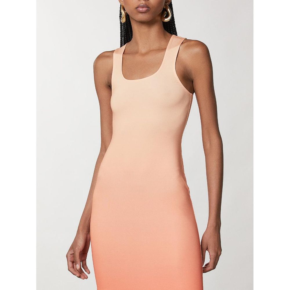 Elevate your wardrobe with the Patrizia Pepe Multicolor Polyester Casual Dress, a masterpiece of exquisite craftsmanship and luxurious design, perfect for any sophisticated occasion.