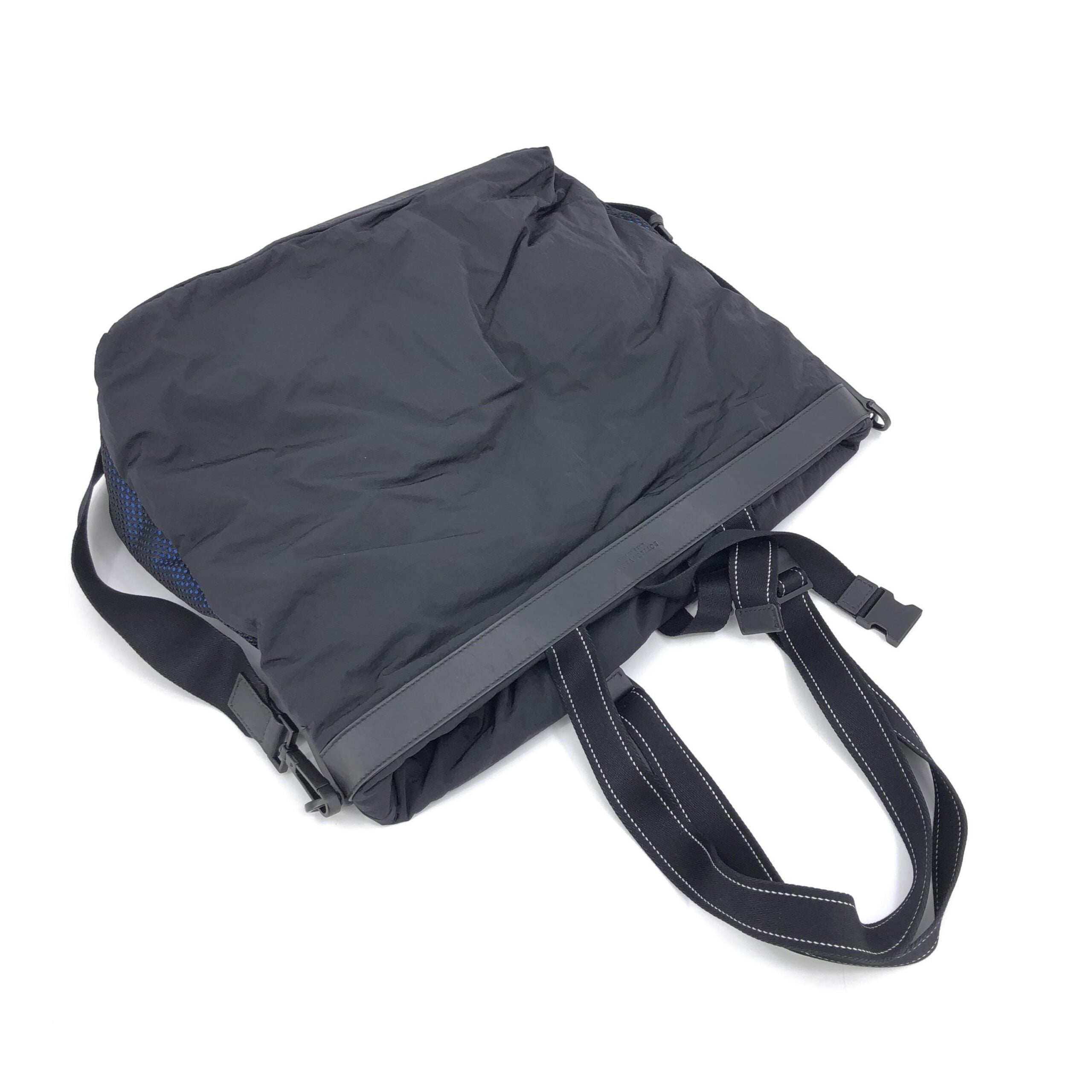 Bottega Veneta Nylon Convertible Tote - Artisanal Luxury Elegance