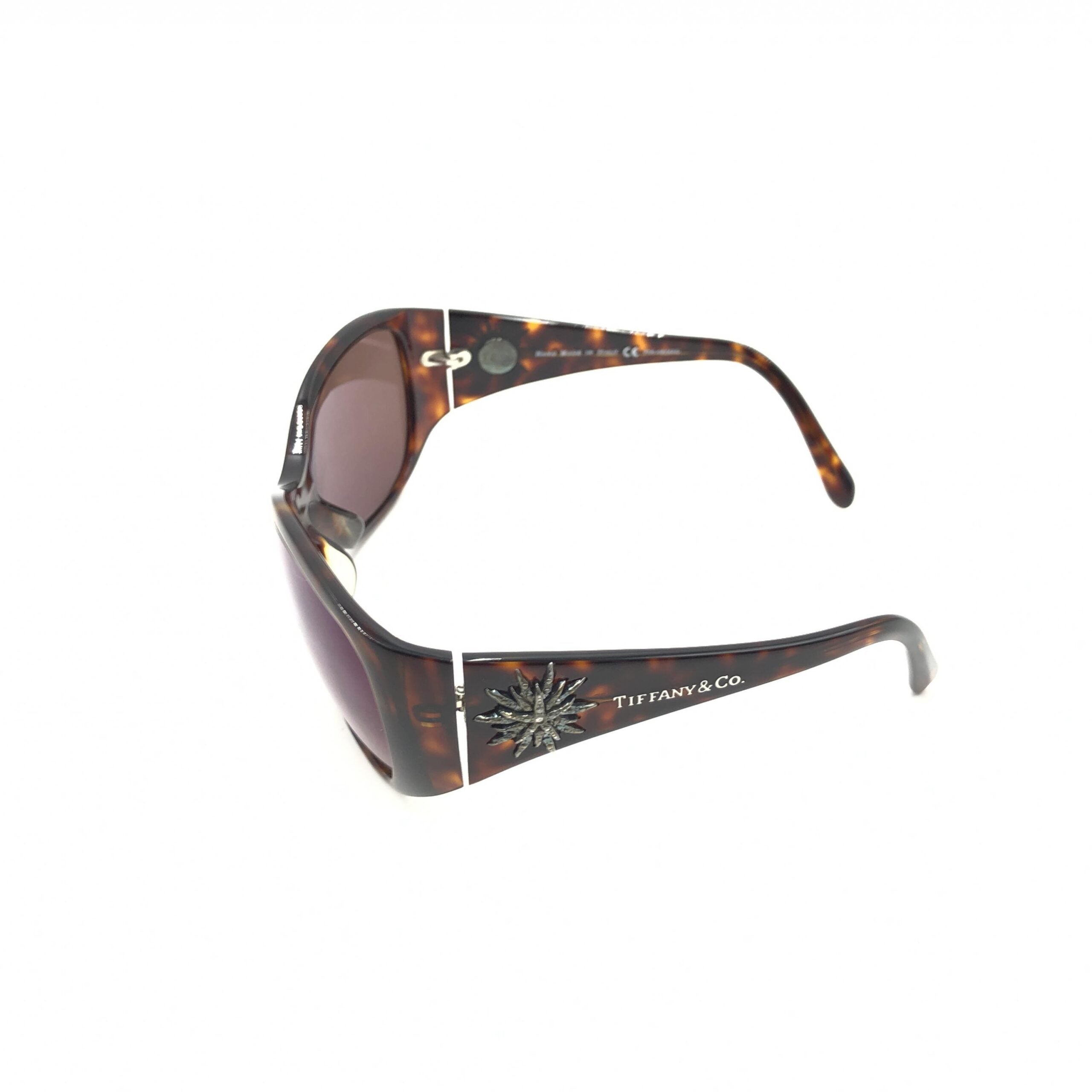 Tiffany & Co. Oval-Shaped Brown Sunglasses