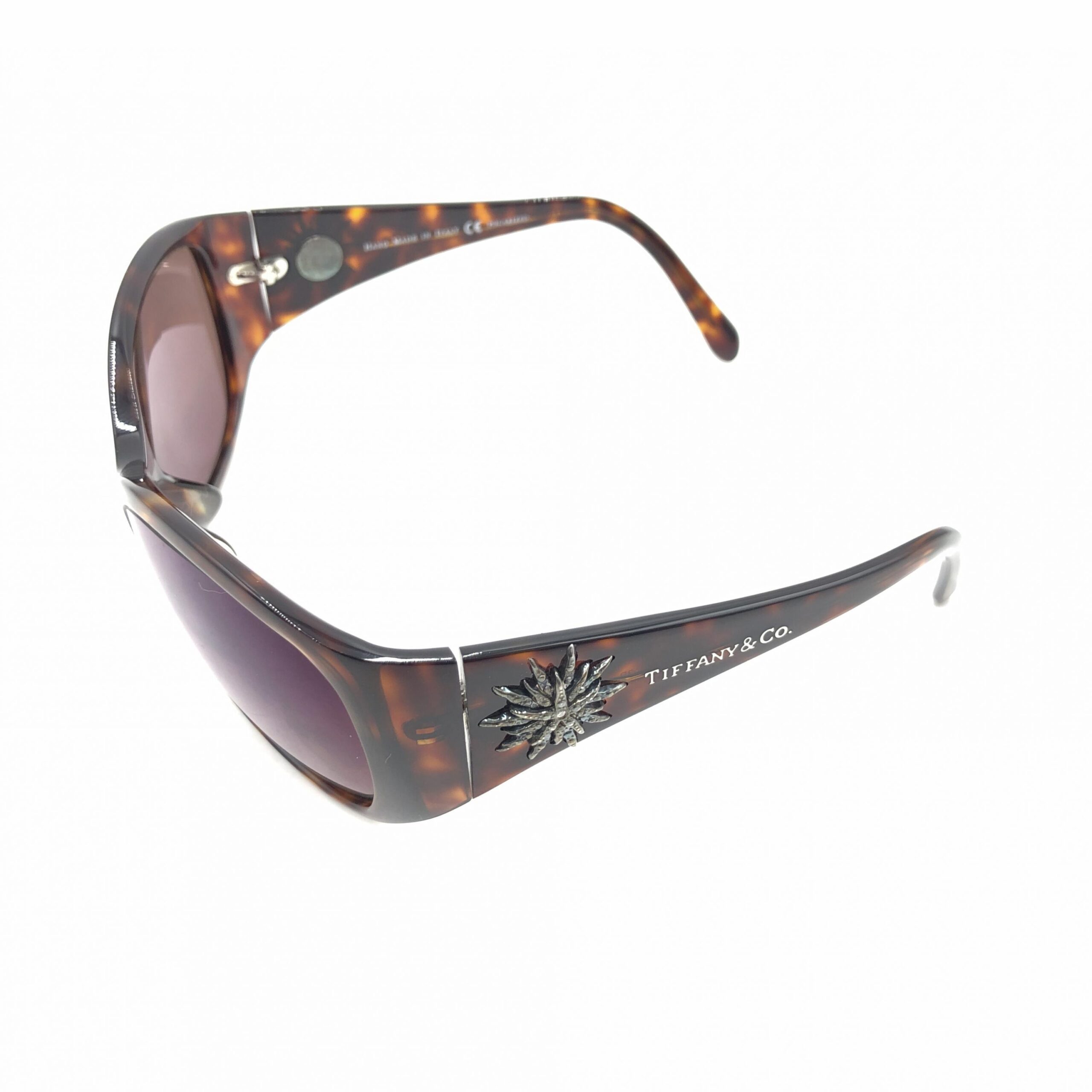Tiffany & Co. Oval-Shaped Brown Sunglasses