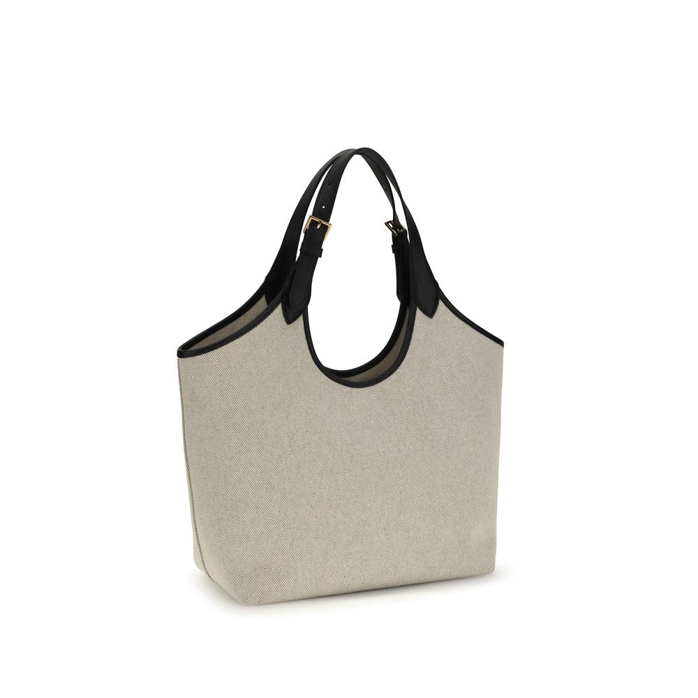 Discover the Versace Beige Cotton Shoulder Bag from the SS26 collection, where exquisite craftsmanship meets timeless elegance, elevating your everyday luxury.