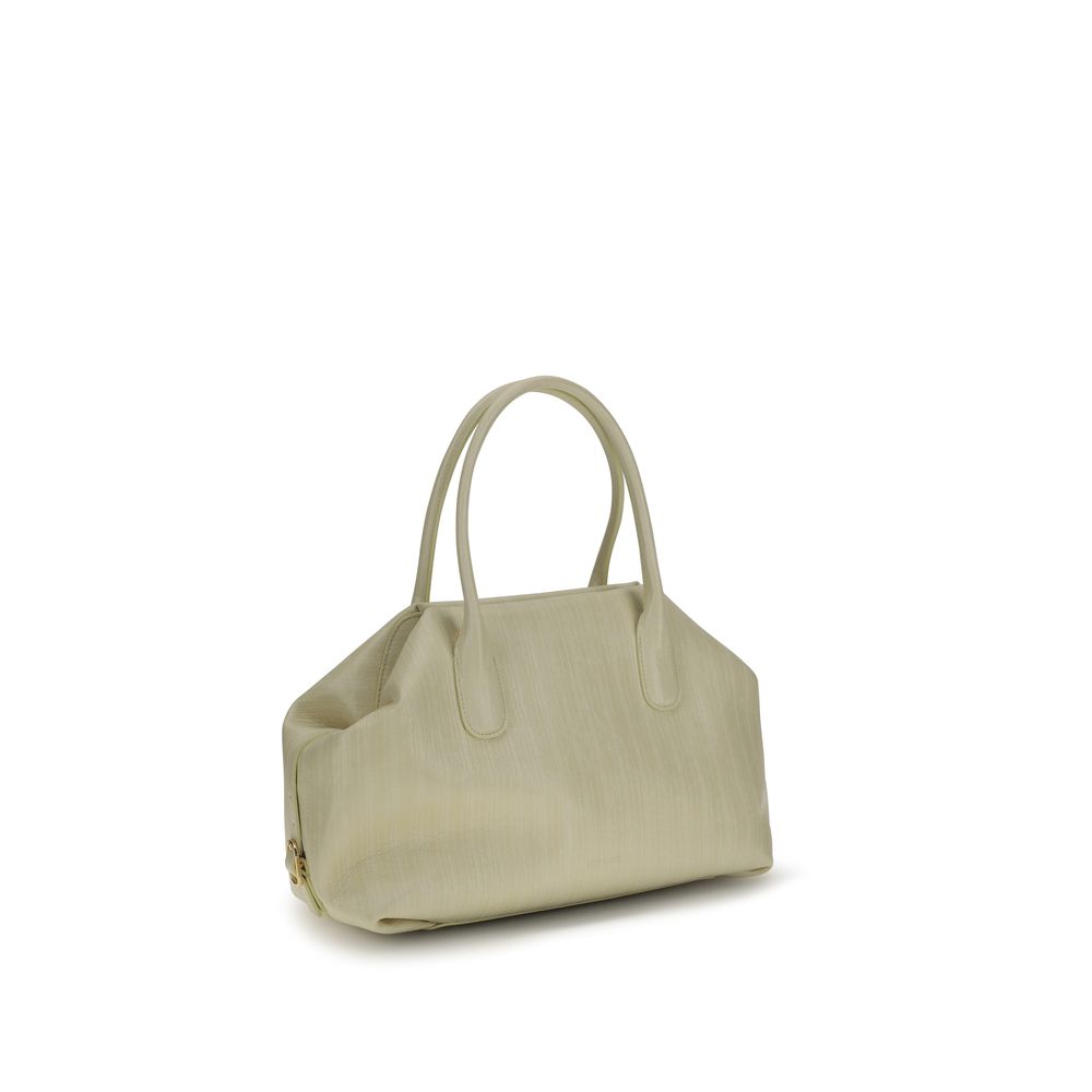 THEMOIRè Beige Polyethylene Shoulder Bag - Timeless Luxury Redefined