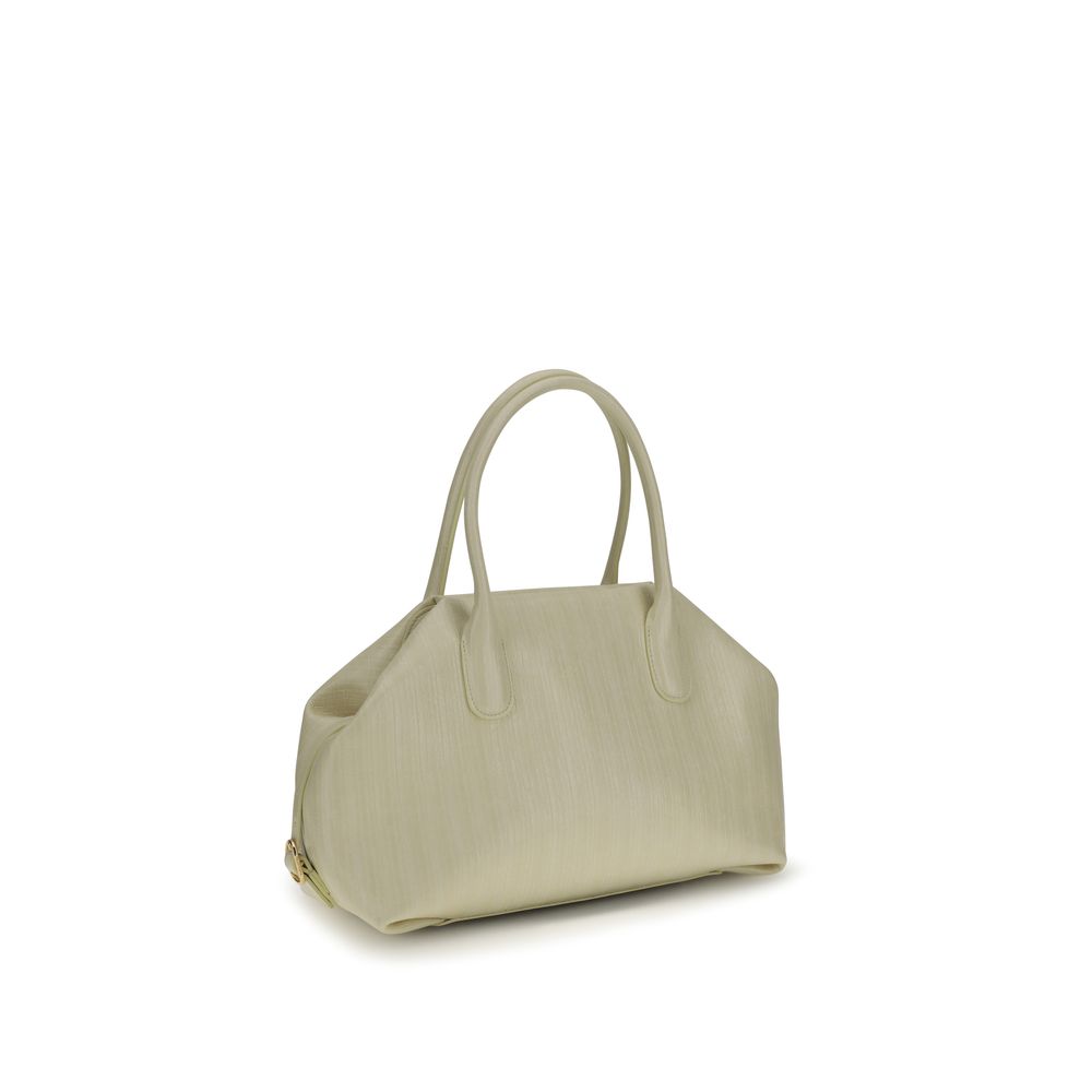 THEMOIRè Beige Polyethylene Shoulder Bag - Exquisite Luxury Redefined