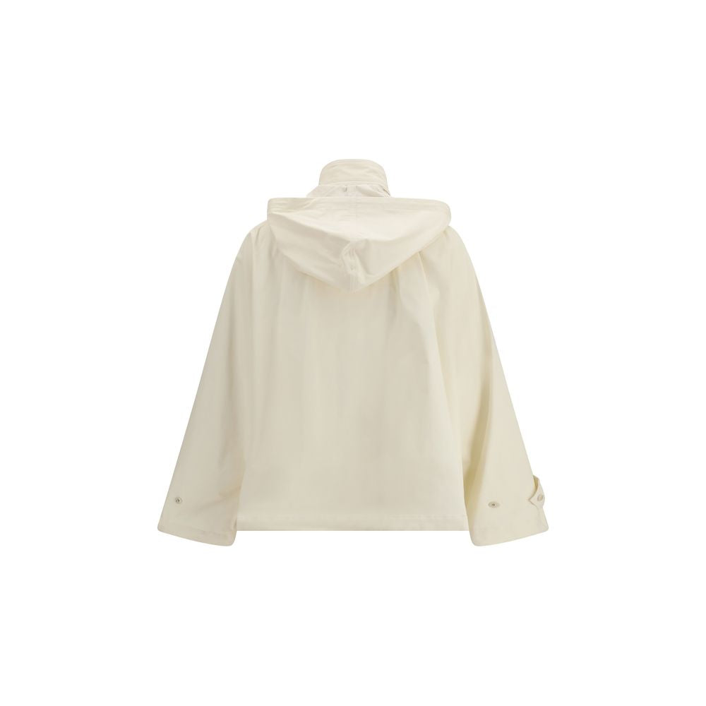 Fabiana Filippi Beige Cotton Rain Coat - Timeless Luxury Outerwear