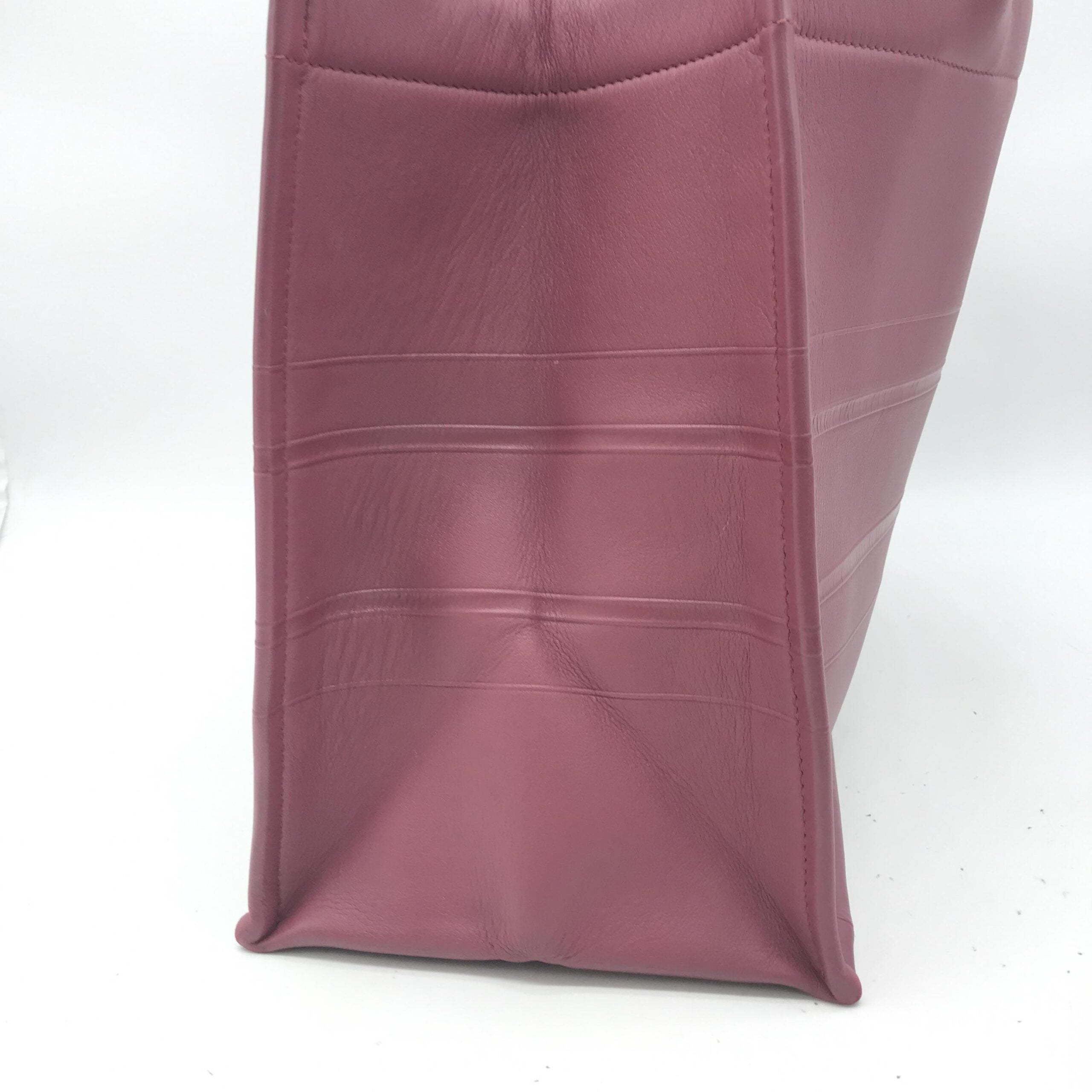 Christian Dior Leather Book Tote Bag