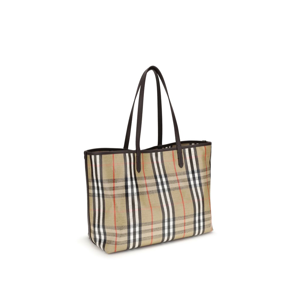 Burberry Multicolor Cotton Handbag - Artisanal Luxury Tote