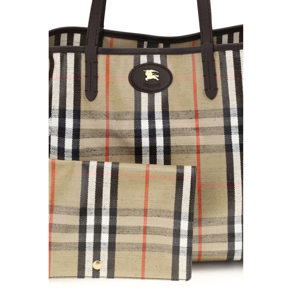 Burberry Multicolor Cotton Handbag - Artisanal Luxury Tote