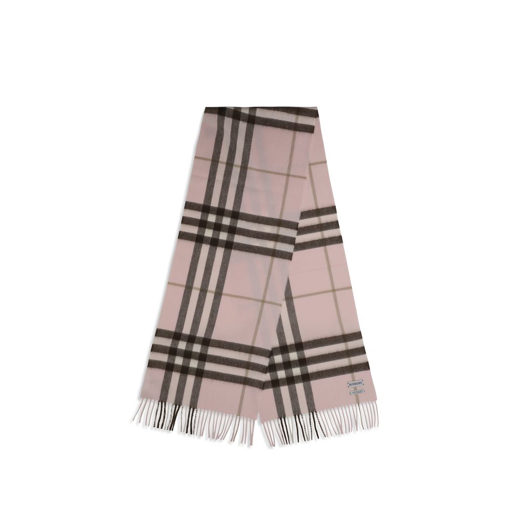 Indulge in the Burberry Multicolor Cashmere Scarf, a timeless masterpiece of 100% cashmere, blending elegance and warmth for the discerning individual.