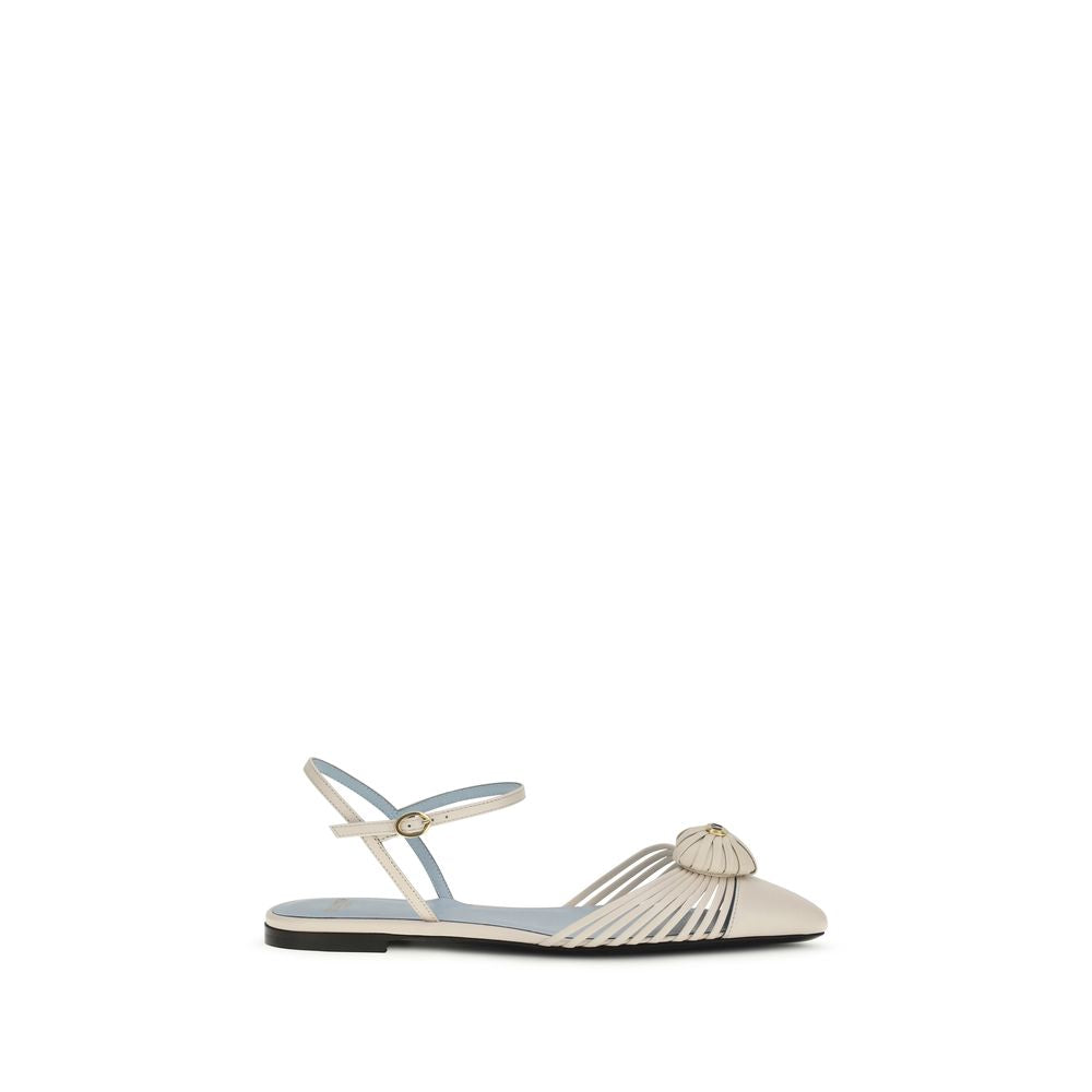 Valentino Garavani Bos Taurus Ballet Flats - Exquisite Calf Leather