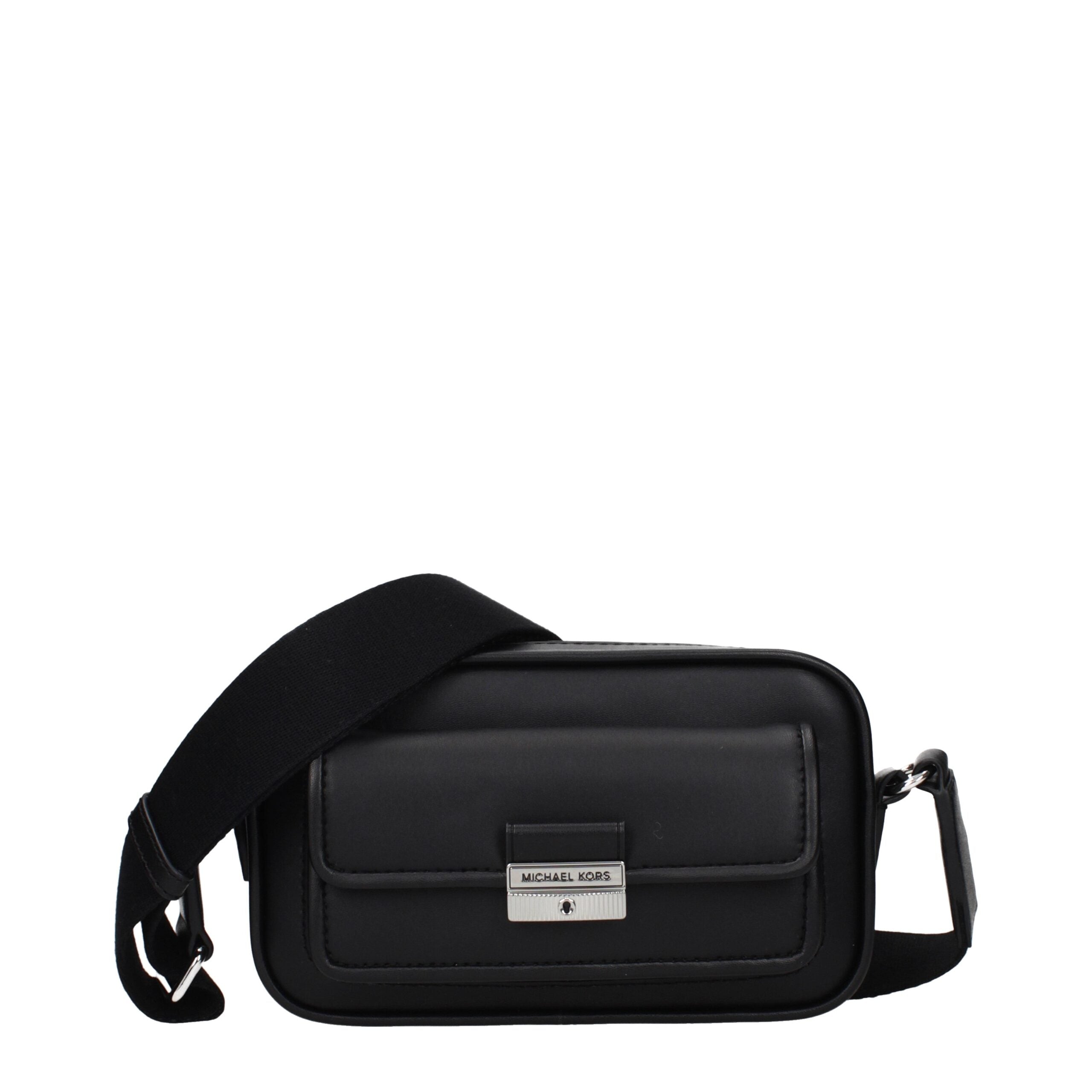 Elevate your elegance with the Michael Kors Black Leather Crossbody Bag, a masterpiece of premium craftsmanship and timeless luxury, perfect for discerning tastes.