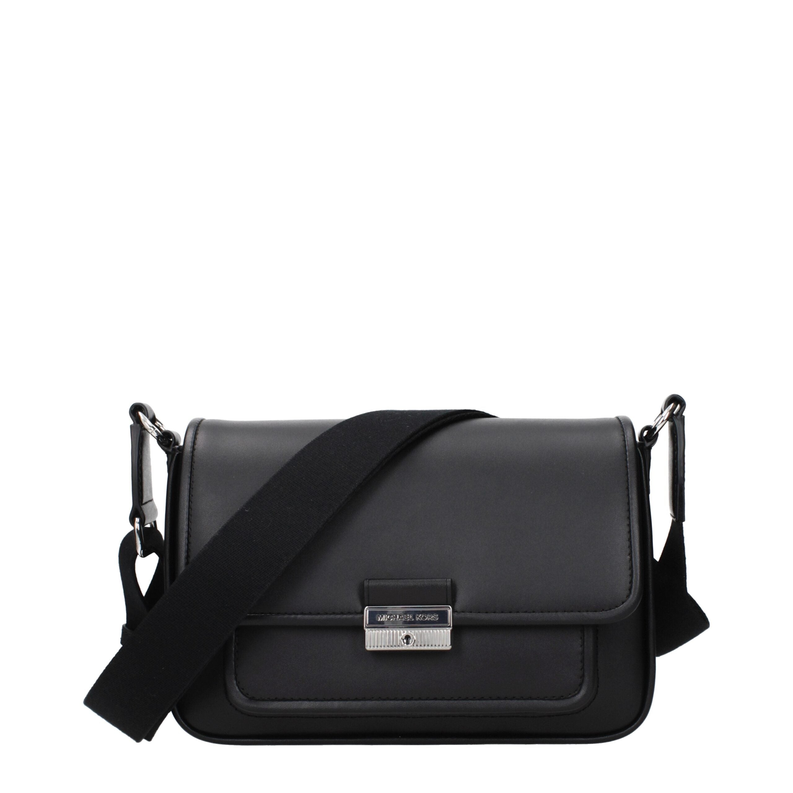 Elevate your style with the Michael Kors Black Leather Crossbody Bag, a luxurious blend of artisanal craftsmanship and timeless elegance, perfect for any occasion.