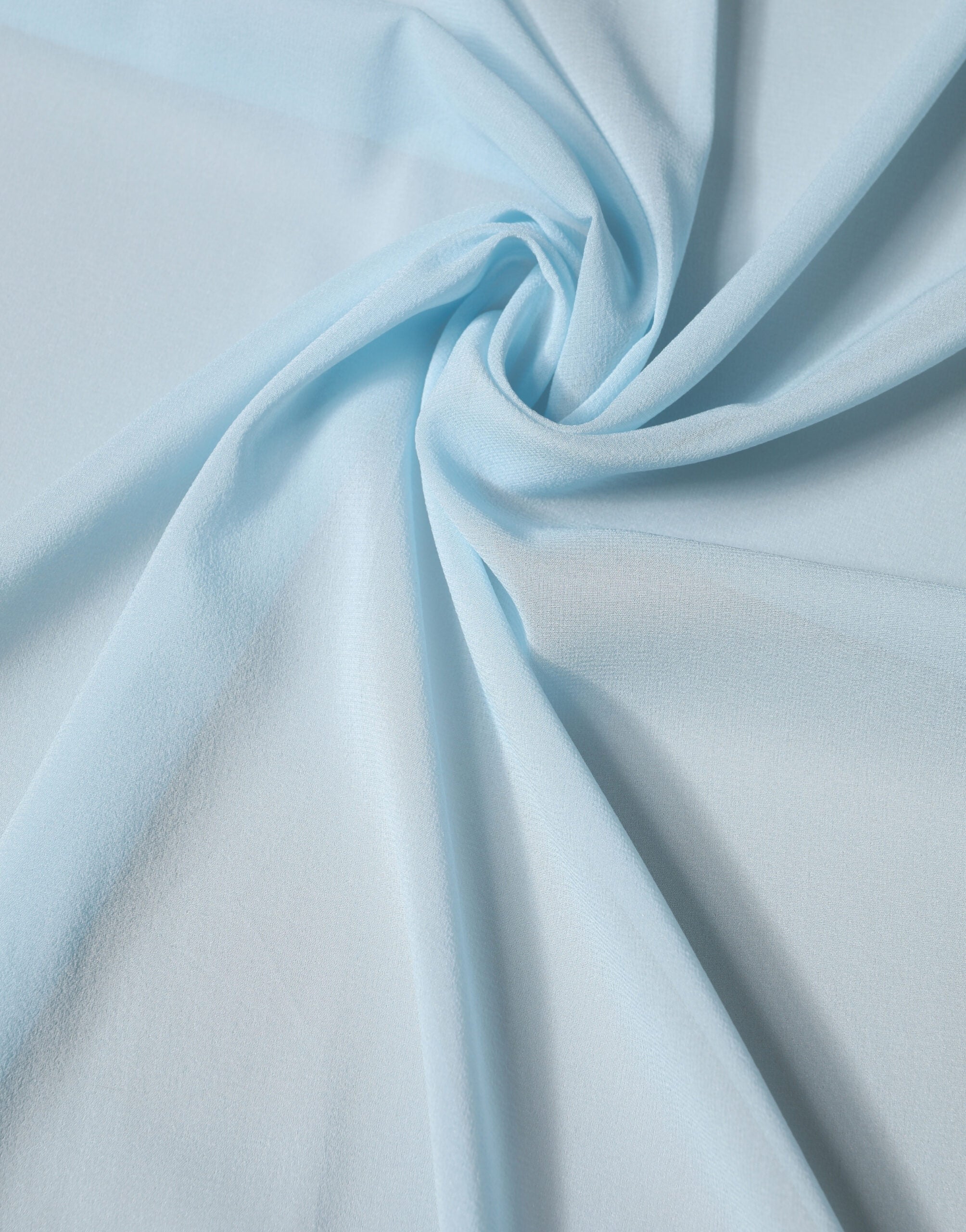 Dolce & Gabbana Light Blue Silk Shawl - Luxe Couture Accessory