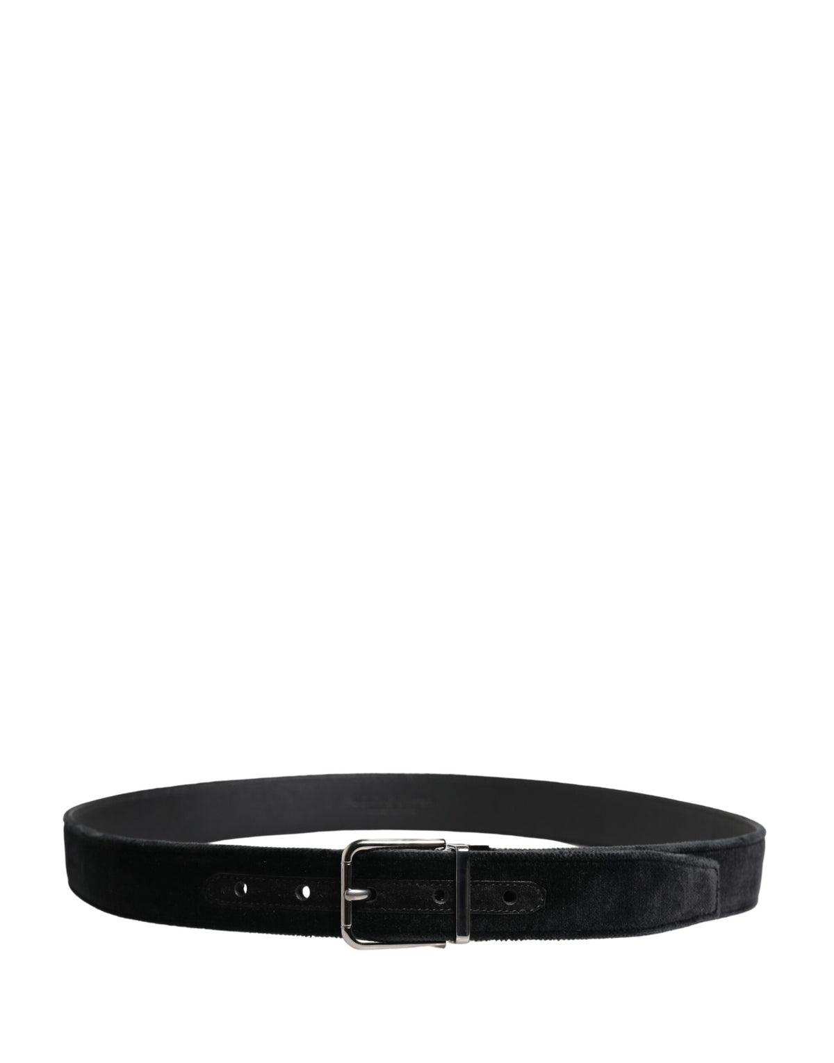 Dolce & Gabbana Black Suede Belt - Exquisite Luxury Accessory