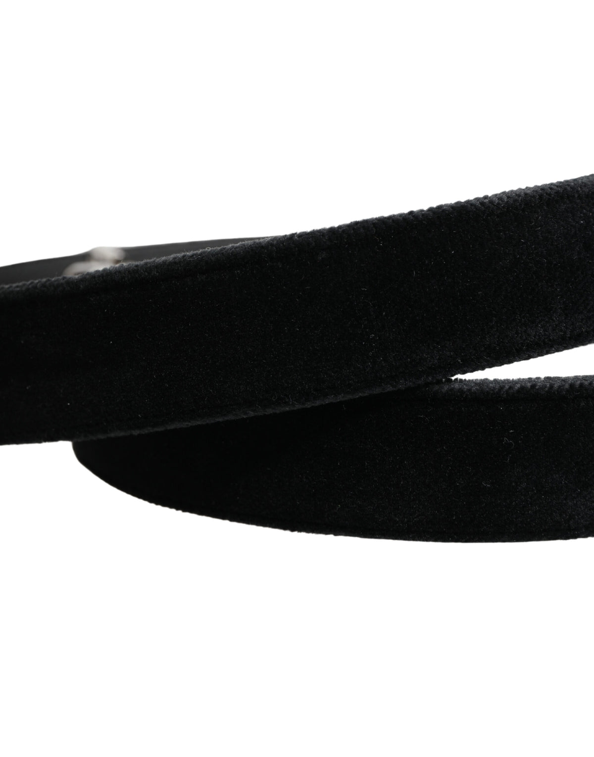 Dolce & Gabbana Black Suede Belt - Timeless Luxury Accessory