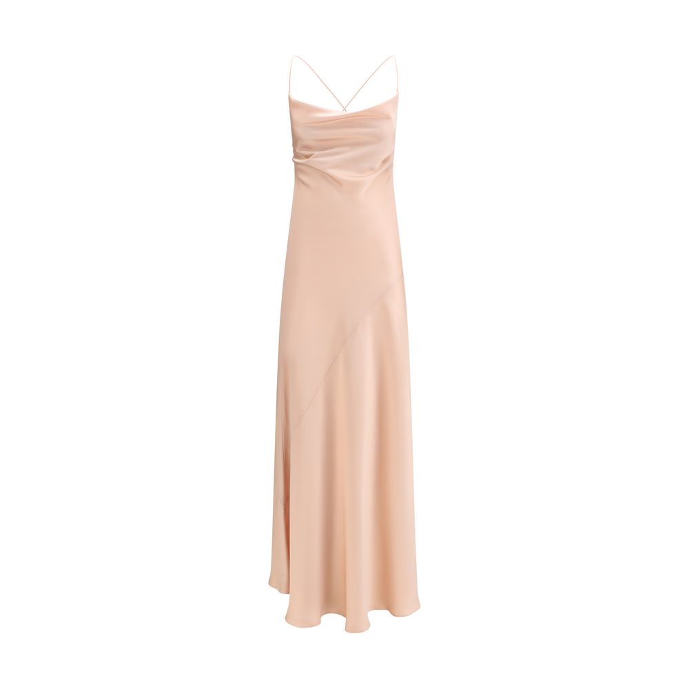 Experience the exquisite allure of the PINKO Multicolor Marabou Casual Dress, a luxurious satin masterpiece that embodies sophistication and elegance for unforgettable moments.